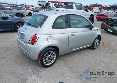 2012 Fiat 500 Pop z USA, uszkodzony, nr VIN 3C3CFFAR6CT124202